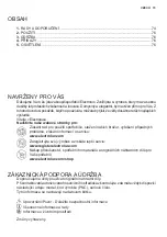 Preview for 73 page of Electrolux EFV616K User Manual