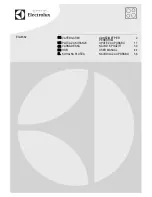 Preview for 1 page of Electrolux EGL6382 User Manual