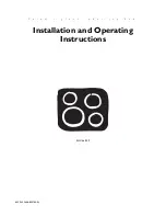 Electrolux EHD6685P Installation And Operating Instructions Manual preview