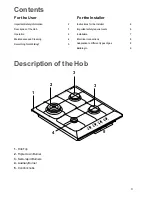 Preview for 3 page of Electrolux EHG 65 Instruction Booklet