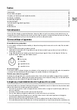 Preview for 36 page of Electrolux EHG8830X User And Installation Instructions Manual