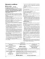 Preview for 24 page of Electrolux EHS 6631 P Installation And Operating Instructions Manual