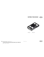 Electrolux EHT311X Instruction Book preview