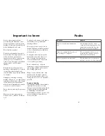 Preview for 4 page of Electrolux EHT311X Instruction Book