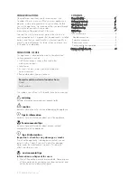 Preview for 2 page of Electrolux EHT6047X User Manual