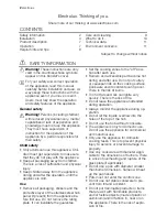 Preview for 2 page of Electrolux EHT70830X User Manual