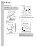 Preview for 8 page of Electrolux EI23BC35KB4 Use And Care Manual