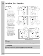 Preview for 12 page of Electrolux EI23BC35KB4 Use And Care Manual