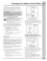 Preview for 29 page of Electrolux EI23BC35KB4 Use And Care Manual