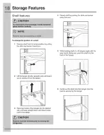 Preview for 18 page of Electrolux EI23BC60KS1 Use And Care Manual