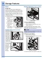 Preview for 26 page of Electrolux EI23BC65KS Use And Care Manual