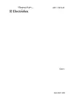 Electrolux EI24EW15KS User Manual preview