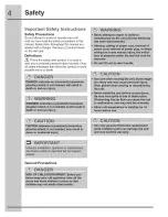 Preview for 4 page of Electrolux EI24WC65GS0 Use & Care Manual