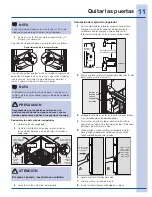 Preview for 11 page of Electrolux EI27BS26JB (Spanish) Guía De Uso Y Cuidado