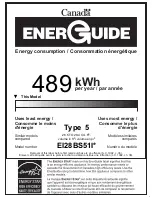 Preview for 2 page of Electrolux EI28BS51I S Energy Manual