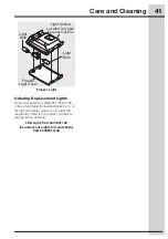 Preview for 41 page of Electrolux ei28bs55is1 Use And Care Manual