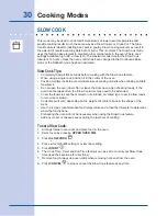 Preview for 30 page of Electrolux EI30ES55JS Use & Care Manual