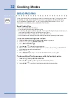 Preview for 32 page of Electrolux EI30ES55JS Use & Care Manual