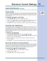 Preview for 35 page of Electrolux EI30ES55JS Use & Care Manual