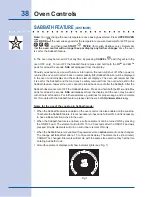 Preview for 38 page of Electrolux EI30ES55JS Use & Care Manual