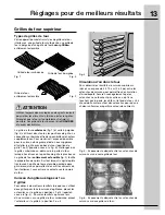 Preview for 13 page of Electrolux EI30GF55GS - 30 Inch Gas Range (French) Manual D’Utilisation Et D’Entretien