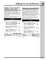 Preview for 39 page of Electrolux EI30GF55GS - 30 Inch Gas Range (French) Manual D’Utilisation Et D’Entretien