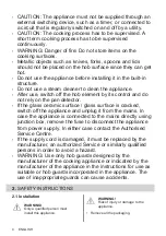 Preview for 4 page of Electrolux EIL83443BW User Manual