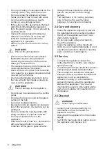 Preview for 6 page of Electrolux EIL83443BW User Manual