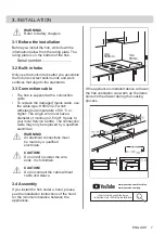 Preview for 7 page of Electrolux EIL83443BW User Manual