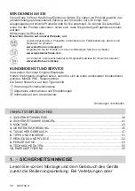 Preview for 38 page of Electrolux EIL83443BW User Manual