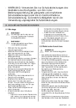 Preview for 41 page of Electrolux EIL83443BW User Manual