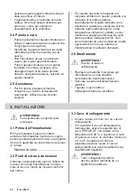 Preview for 62 page of Electrolux EIL83443BW User Manual