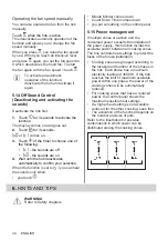 Preview for 34 page of Electrolux EIV9467 User Manual