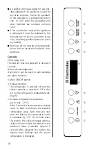 Preview for 38 page of Electrolux EK 306 Operating Instructions Manual