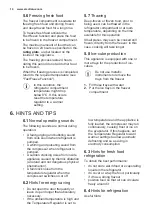 Preview for 10 page of Electrolux EK282S User Manual