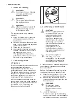 Preview for 12 page of Electrolux EK282S User Manual