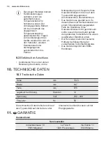 Preview for 36 page of Electrolux EK282S User Manual