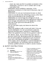 Preview for 4 page of Electrolux EK282SALWE User Manual