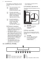 Preview for 8 page of Electrolux EK282SALWE User Manual