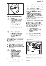 Preview for 17 page of Electrolux EK282SALWE User Manual