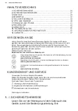 Preview for 24 page of Electrolux EK282SALWE User Manual