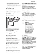 Preview for 37 page of Electrolux EK282SALWE User Manual