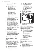 Preview for 42 page of Electrolux EK282SALWE User Manual