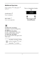 Preview for 23 page of Electrolux EKC60154 User Manual