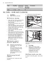 Preview for 24 page of Electrolux EKC6051FOW User Manual