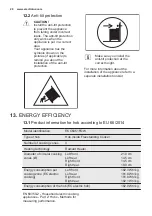 Preview for 28 page of Electrolux EKC6051FOW User Manual