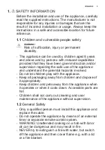 Preview for 3 page of Electrolux EKG51105OX User Manual