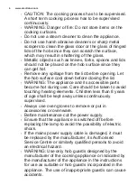 Preview for 4 page of Electrolux EKG51105OX User Manual