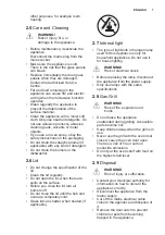 Preview for 7 page of Electrolux EKG51105OX User Manual