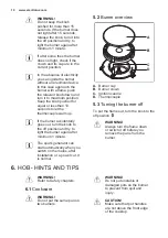 Preview for 10 page of Electrolux EKG51105OX User Manual